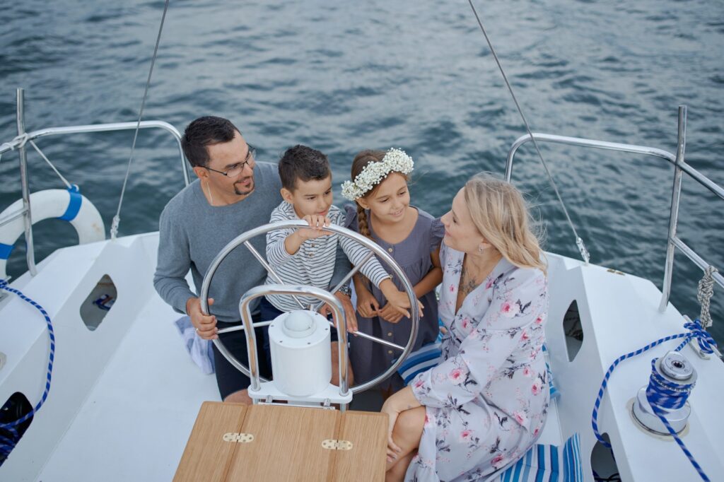 Family Vacation on a Yacht Family Vacation on a Yacht