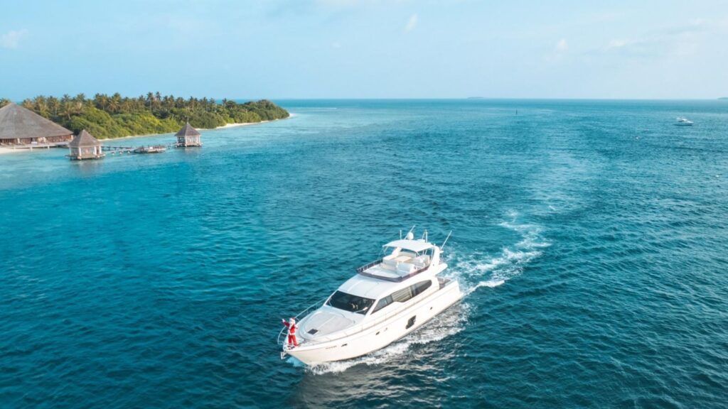 Yachting in the Maldives